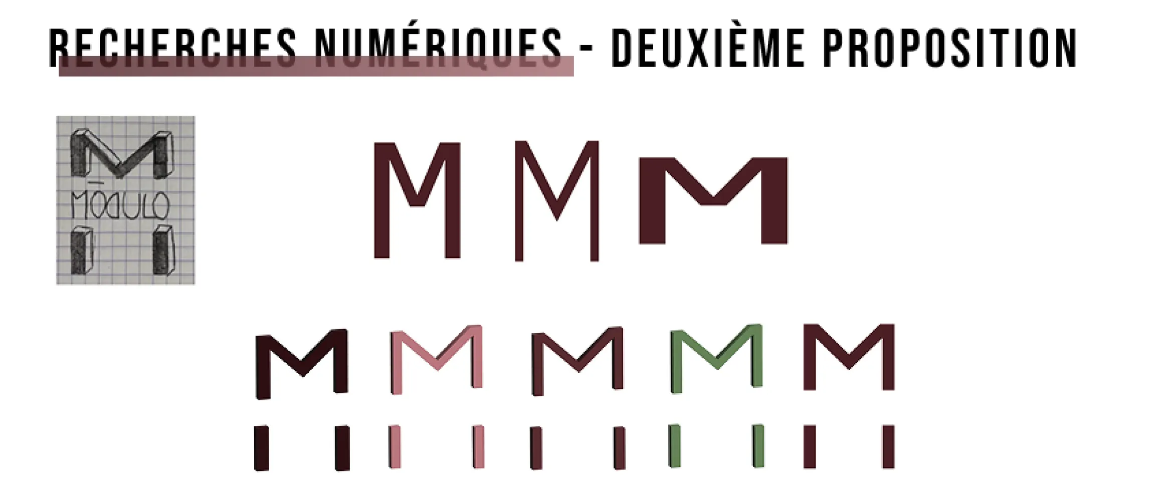 page de recherches numérique