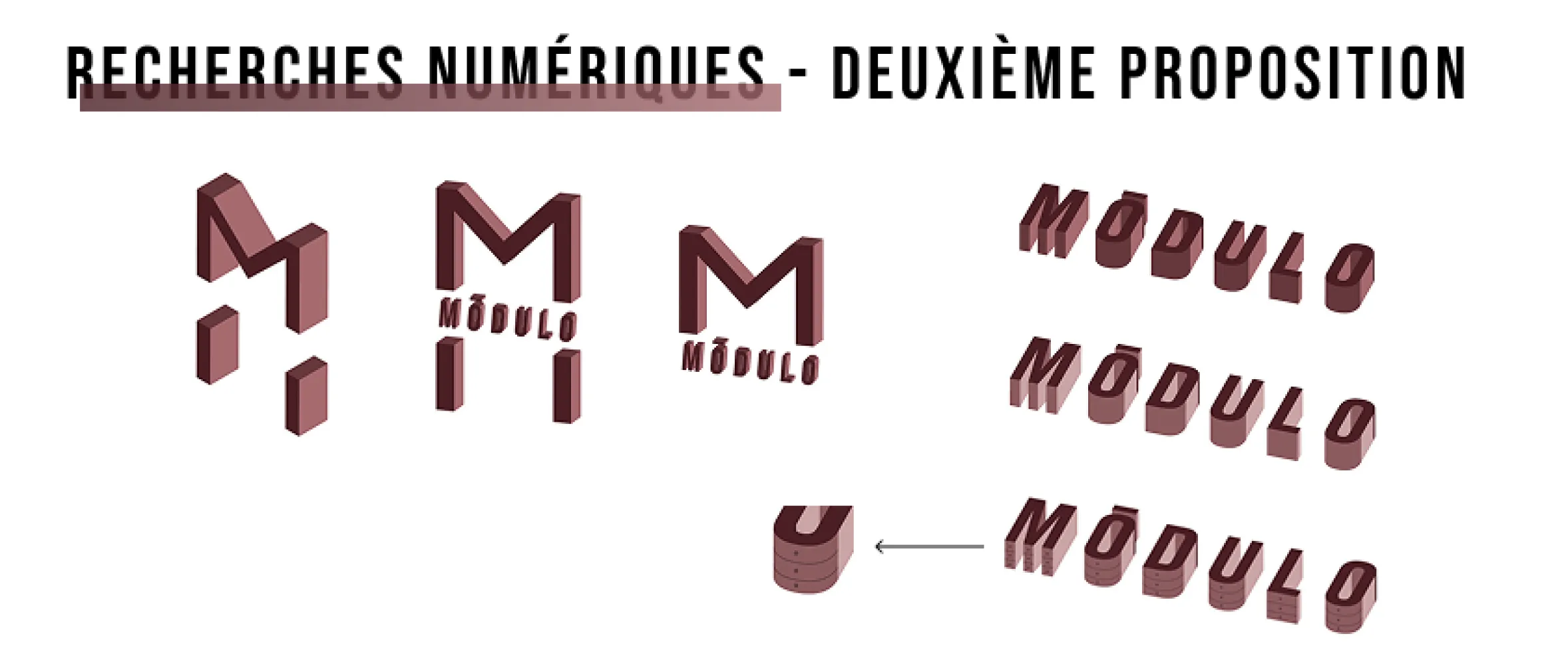 page de recherches numérique